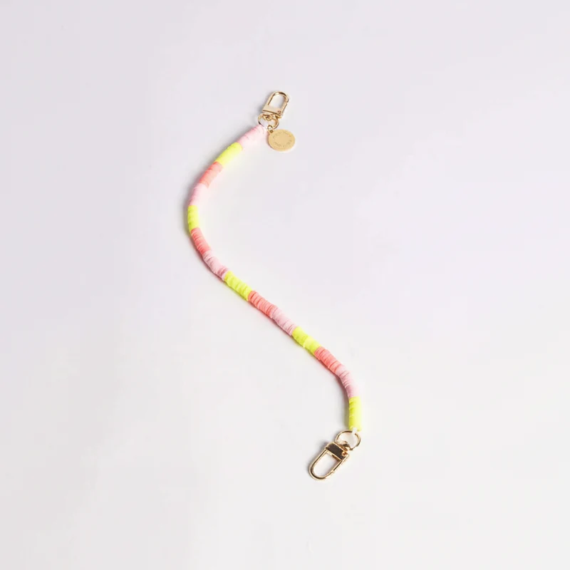 Feed The Fire Kurzes Handyband - Pink & Light Pink