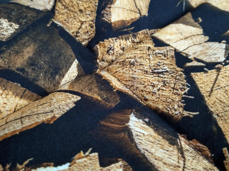Körnerkissen Holzscheite