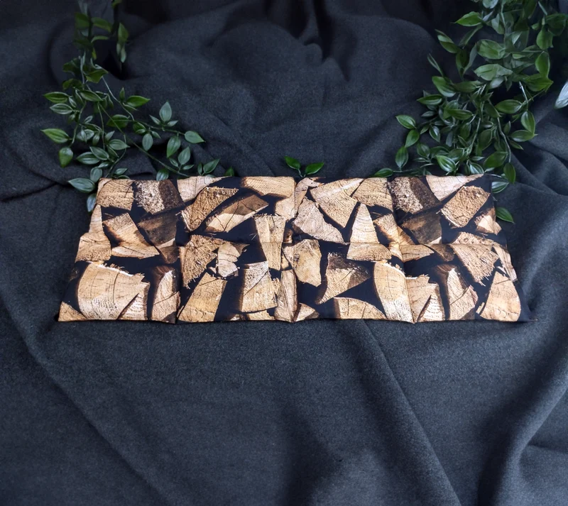 Körnerkissen Holzscheite
