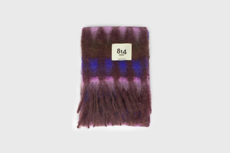 Mohair 'Mia' Scarf [Purple Haze]