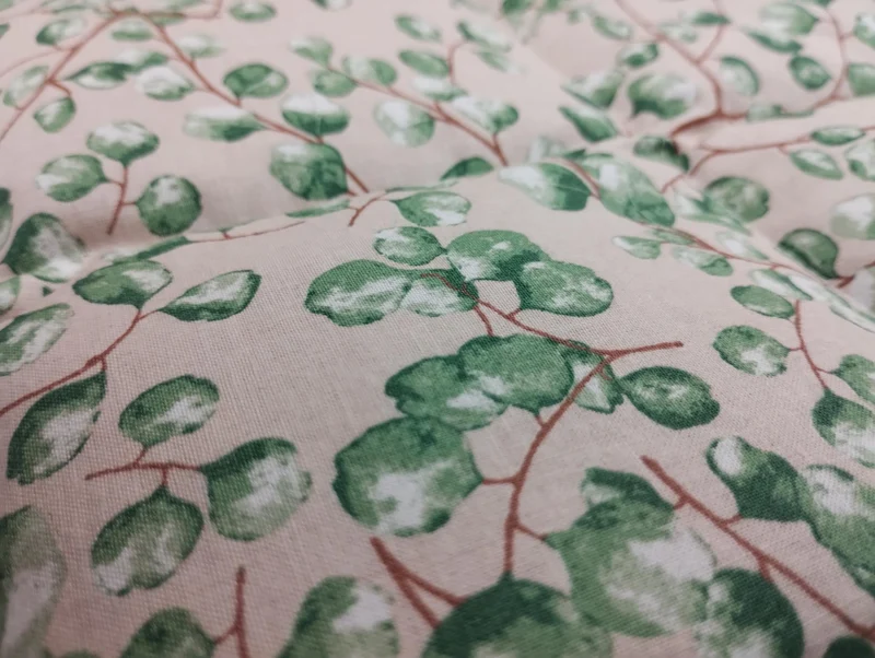 Körnerkissen Eucalyptus rosé/beige