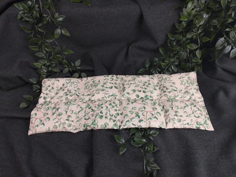 Körnerkissen Eucalyptus rosé/beige