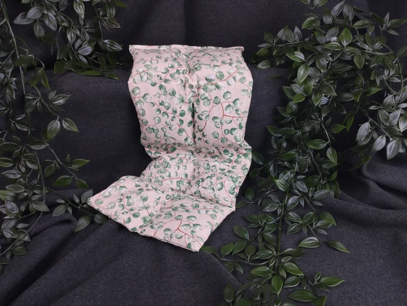 Körnerkissen Eucalyptus rosé/beige