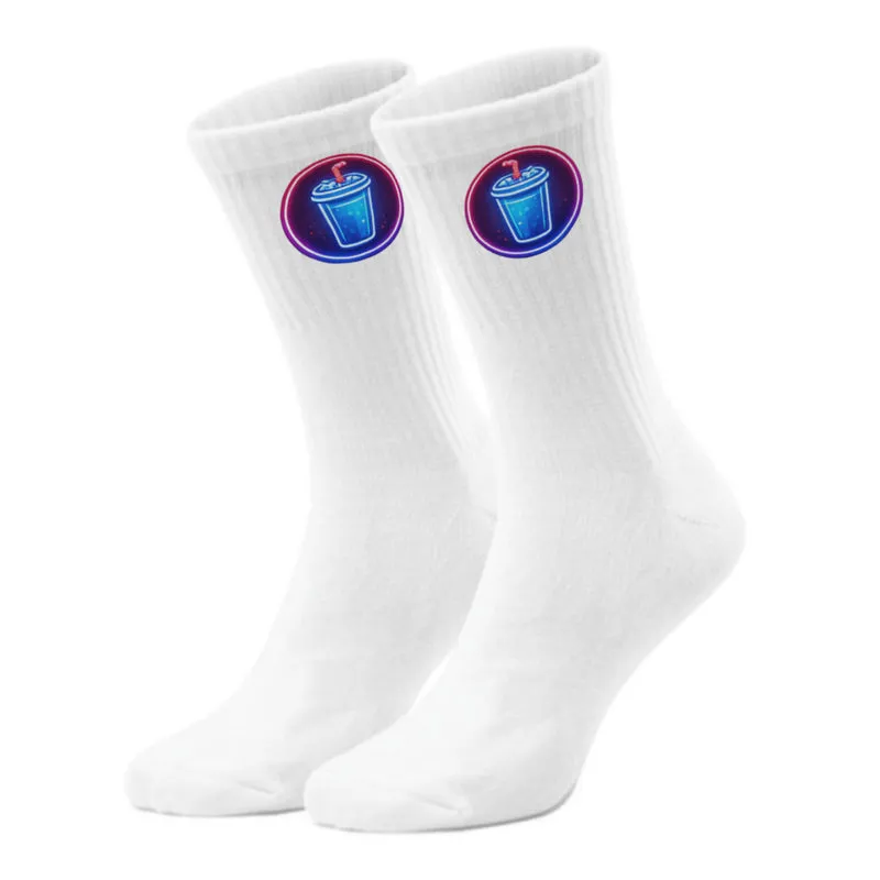 epicsocks Neon Fast Food Fiesta Softdrink Socken in 37-41 im Paar