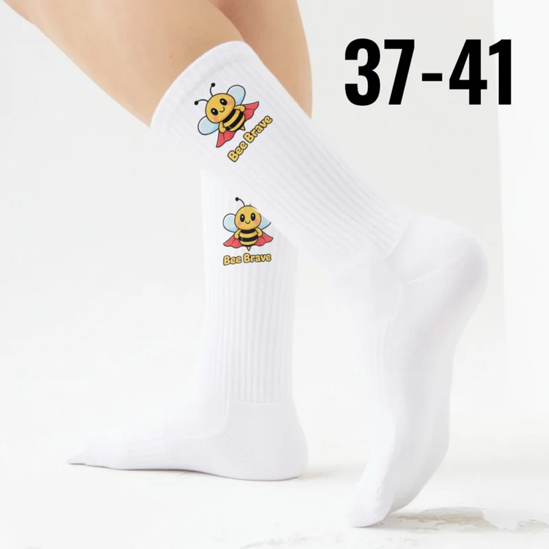 epicsocks Bee Adventures Superhelden-Biene Socken in 37-41 im Paar