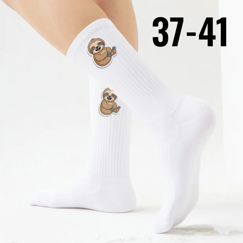 epicsocks Faultier Freude Lachendes Faultier Socken in 37-41 im Paar