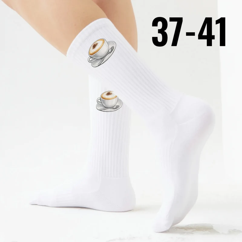 epicsocks Kaffeegenuss Cappuccino Socken in 37-41 im Paar