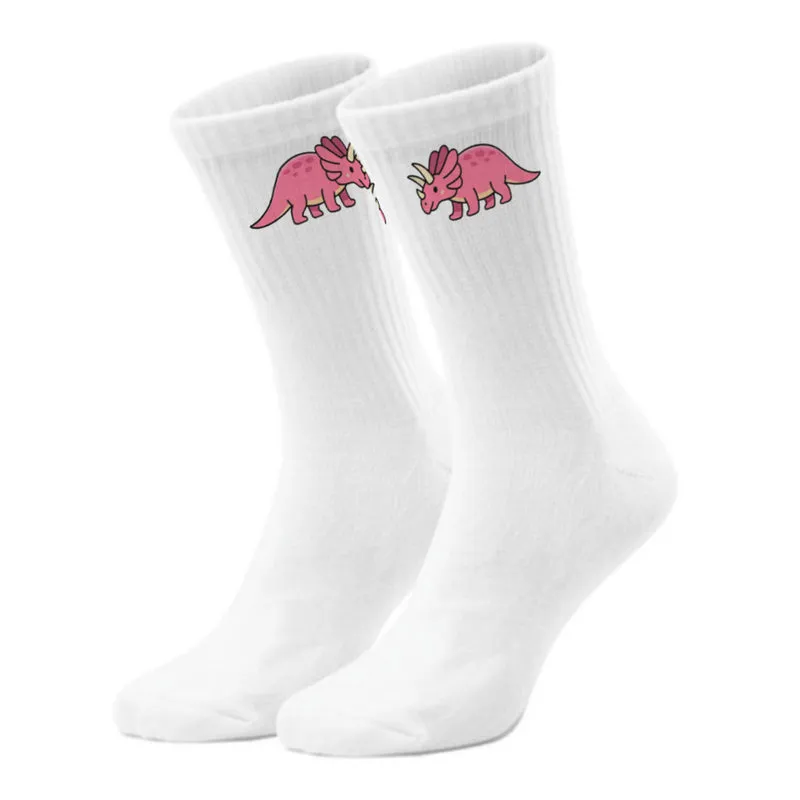 epicsocks Dino Delight Rosa Dino Socken in 37-41 im Paar