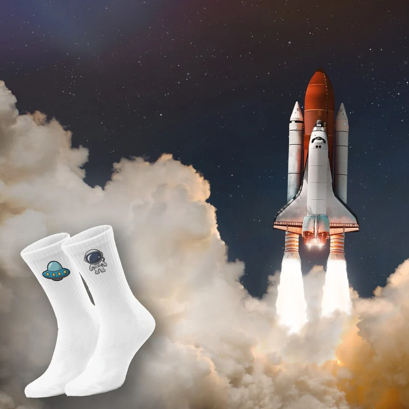 epicsocks Astro Fun Socken in 37-41 im 6er Set in Geschenkdose im 6er Set in Geschenkbox