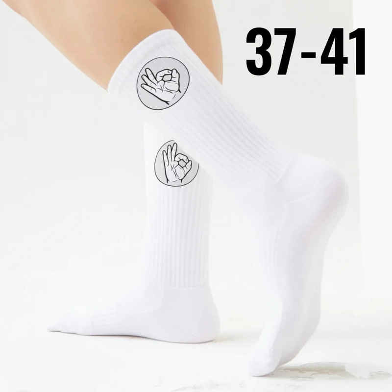 epicsocks Handzeichen Alles Okay Socken in 37-41 im Paar