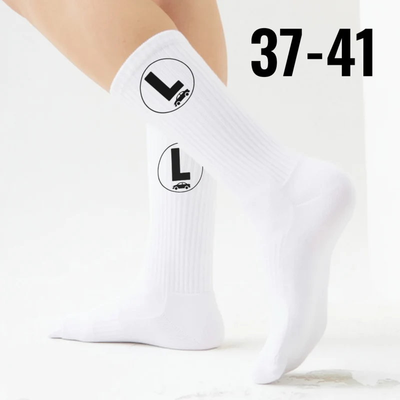 epicsocks Leipzig Vibes Autokennzeichen Socken in 37-41 im Paar