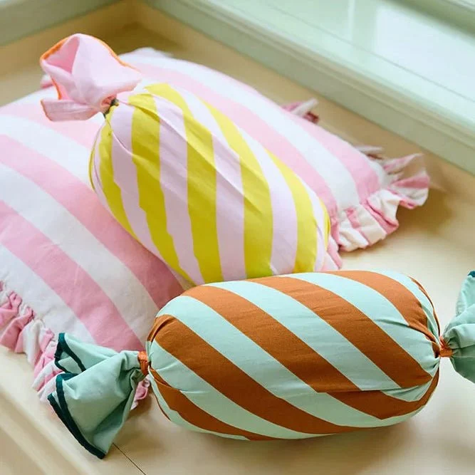 Bonbon Kissen grün Pippi