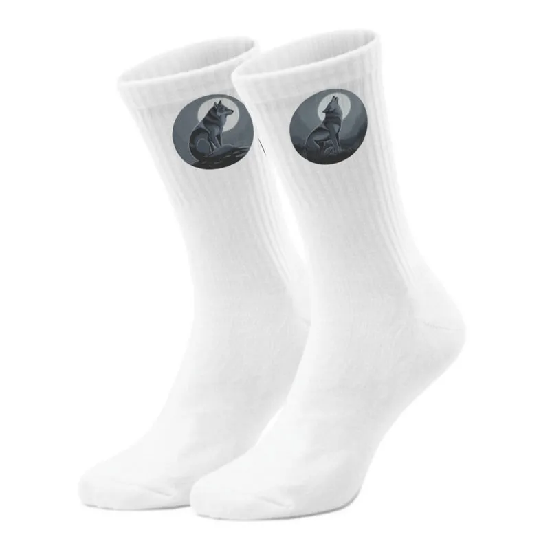 epicsocks Wolfsnacht Mondschein Socken in 37-41 im Paar