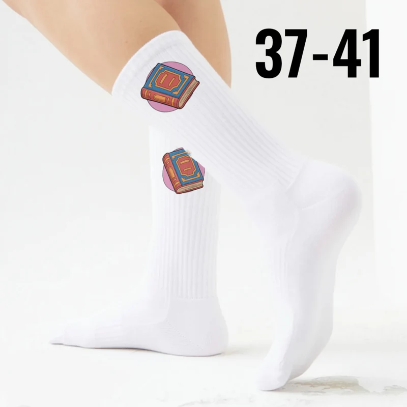 epicsocks Bücherträume Altes Buch Socken in 37-41 im Paar