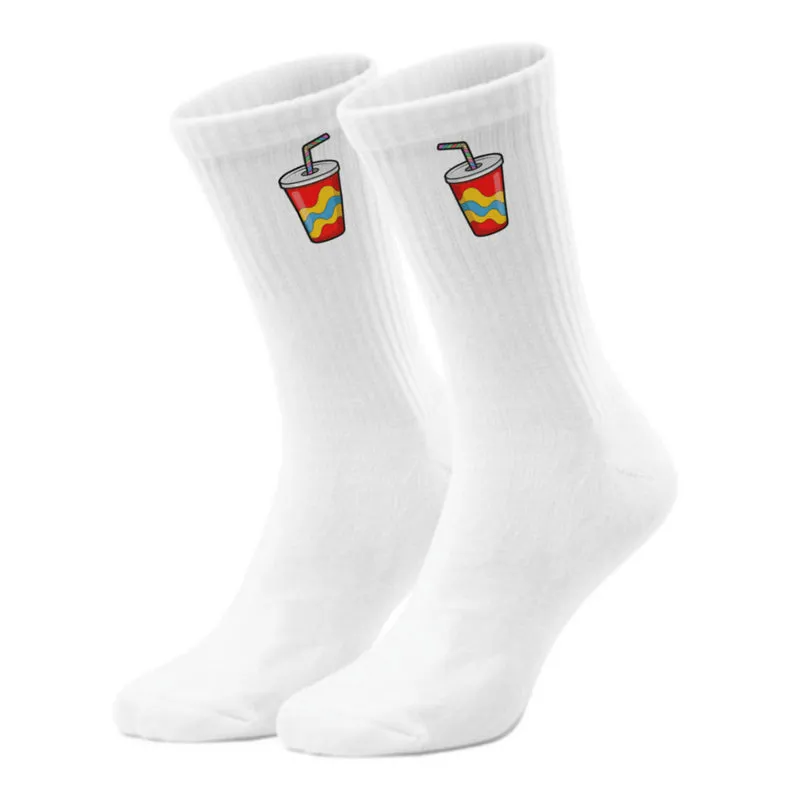 epicsocks Fast Food Fun Softdrink Socken in 37-41 im Paar