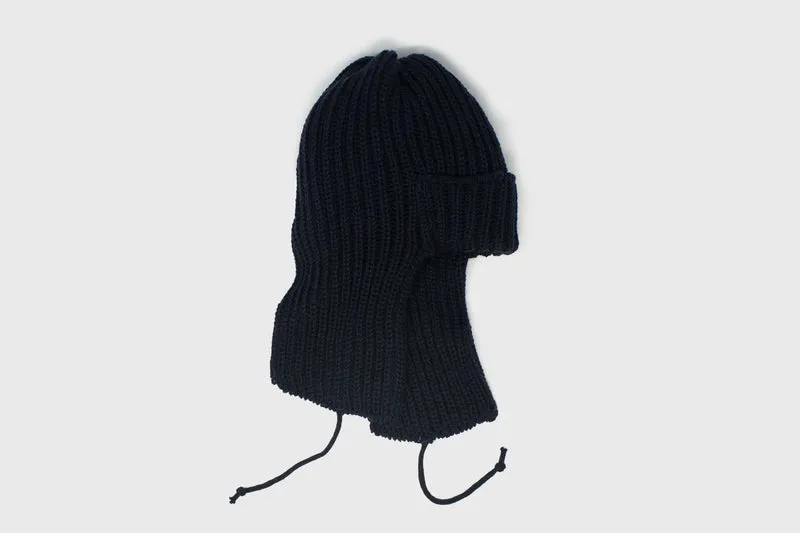Merino Wool Flight Cap [Navy]