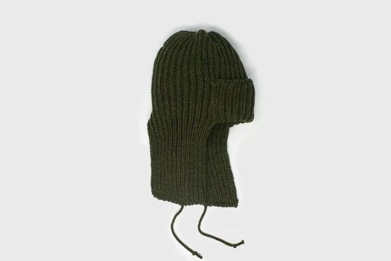 Merino Wool Flight Cap [Khaki]