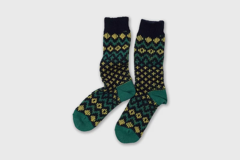 ReLoop Nordic Ecowool Socks [Navy]
