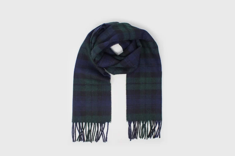 Merino Lambswool Scarf [Blackwatch]