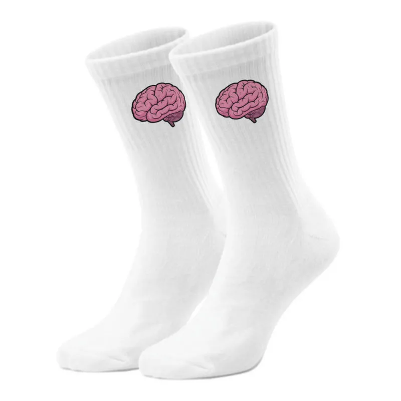 epicsocks HeartBeat Gehirn Socken in 37-41 im Paar
