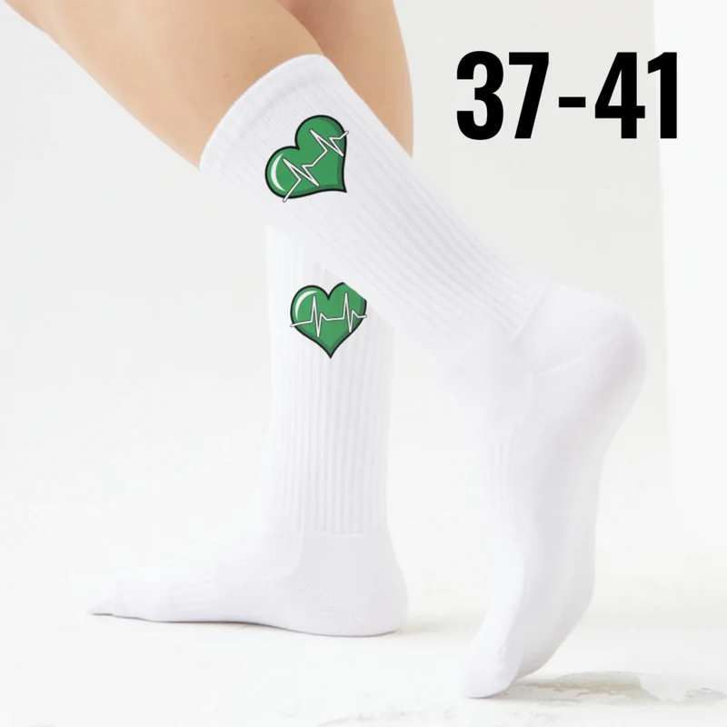 epicsocks HeartBeat Herzschlag Socken in 37-41 im Paar