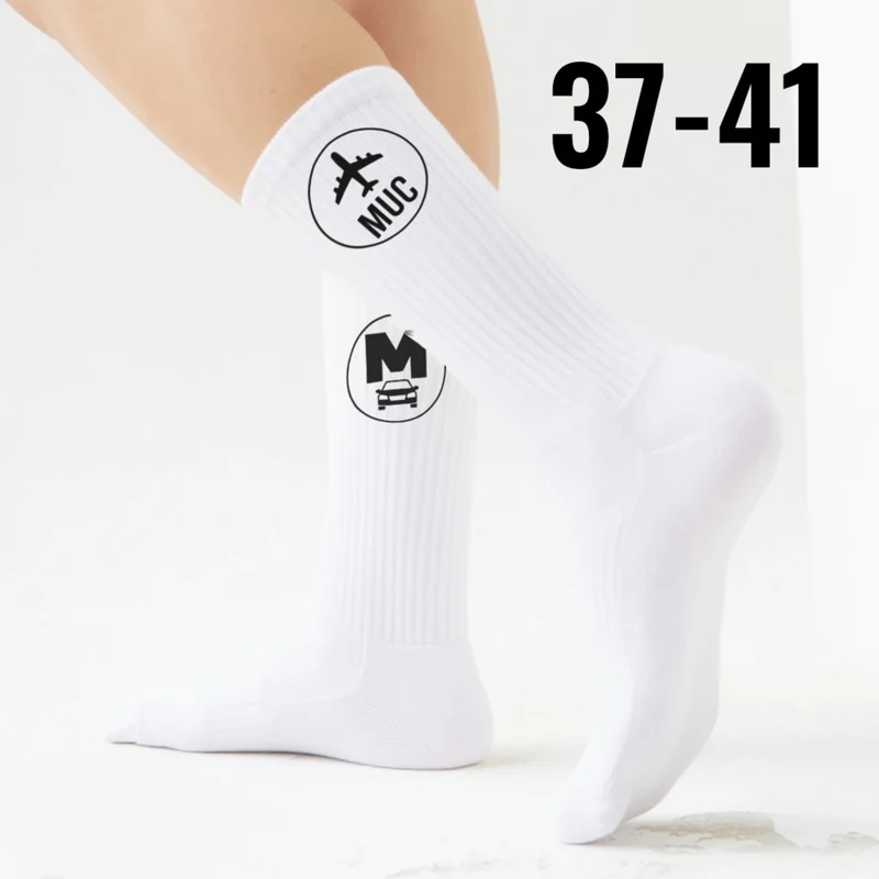 epicsocks Munich Moments München Abkürzungen Socken in 37-41 im Paar