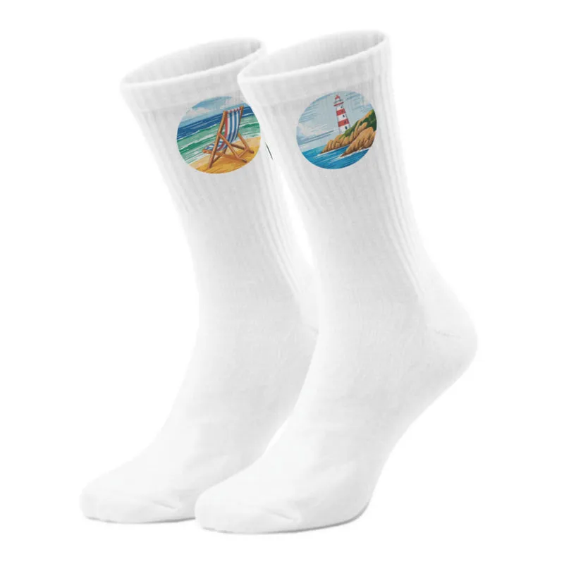 epicsocks Nautik Freude Blick übers Wasser Socken in 37-41 im Paar