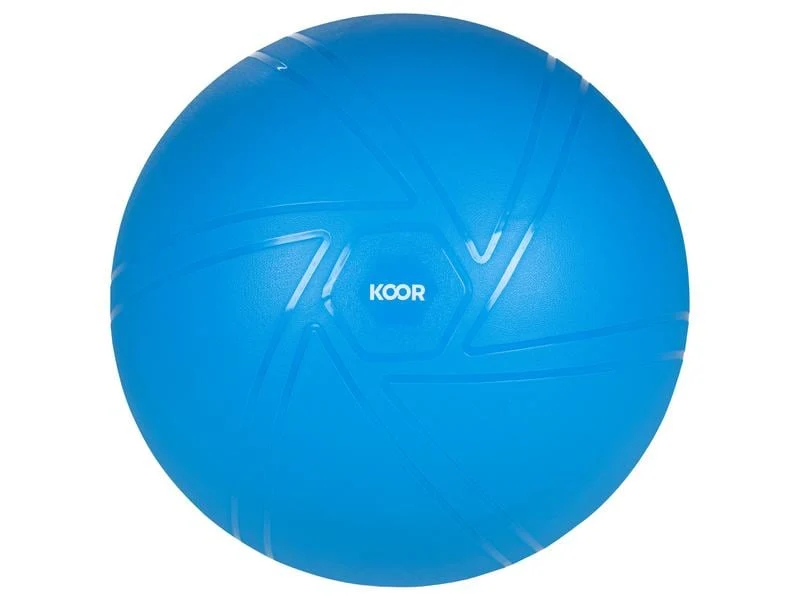 KOOR Gymnastikball, 65 cm Ø , blau