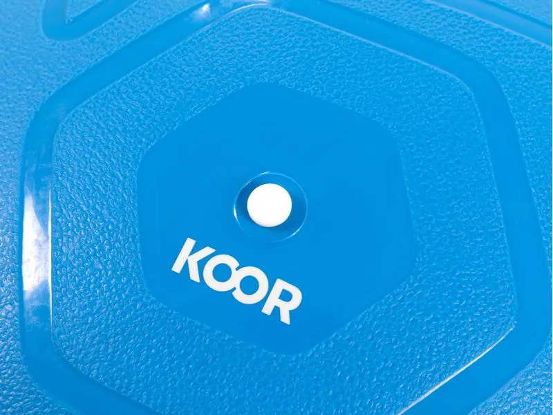 KOOR Gymnastikball, 65 cm Ø , blau