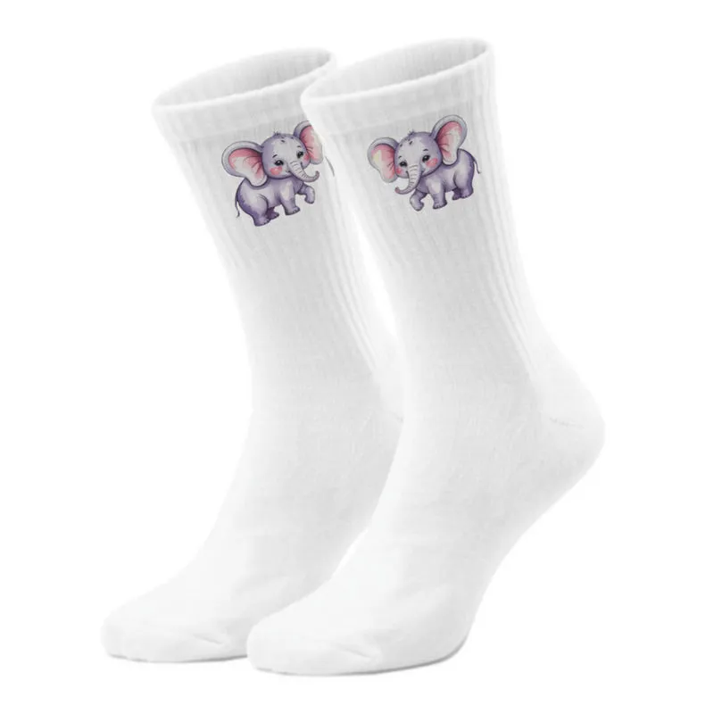 epicsocks Wilde Freunde Elefant Socken in 37-41 im Paar