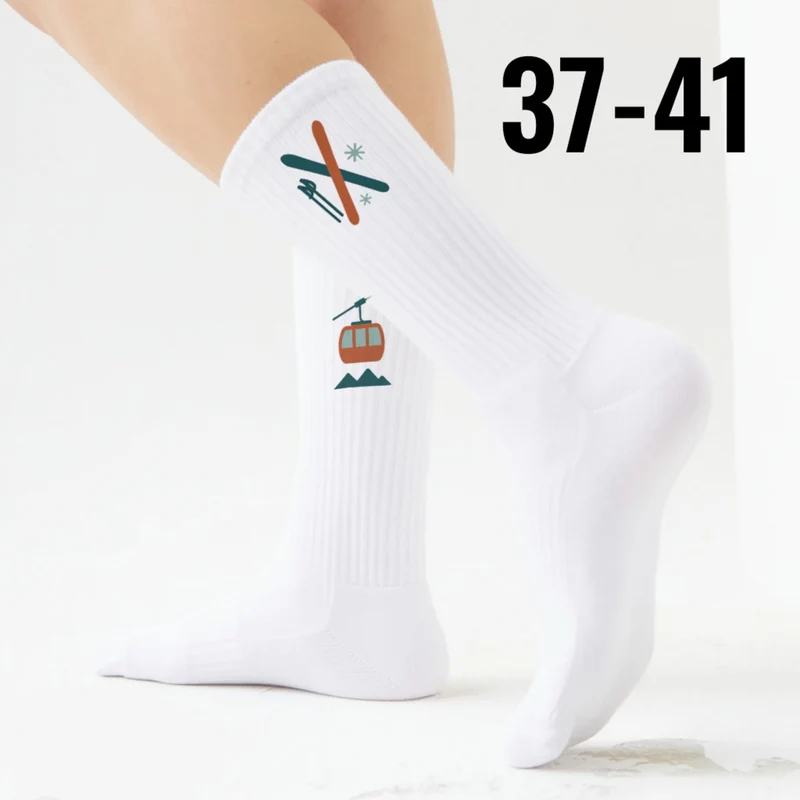 epicsocks Alpine Dreams Ski und Gondel Socken in 37-41 im Paar