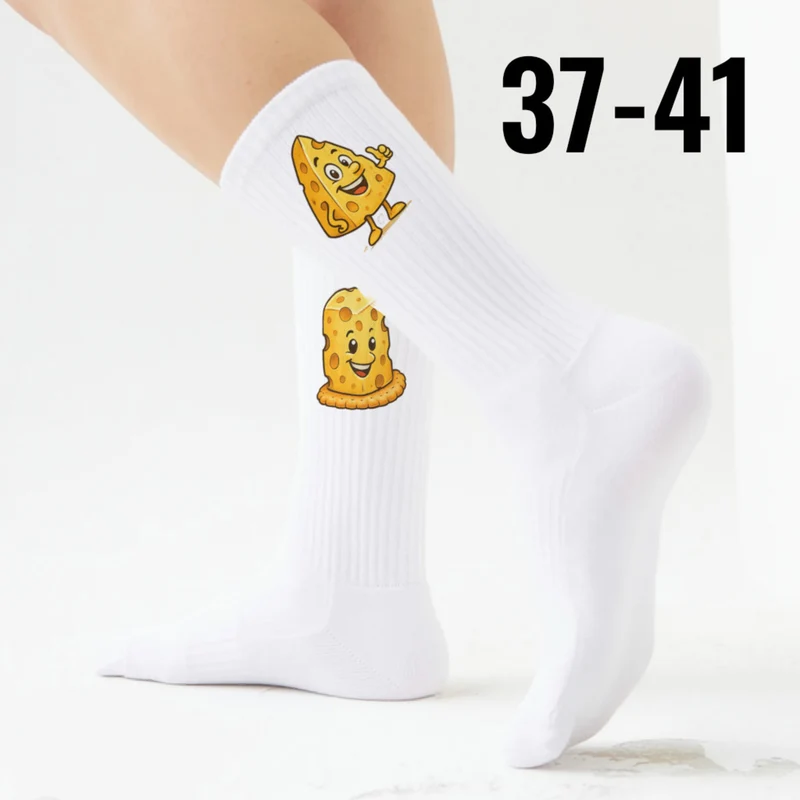 epicsocks Cheesy Love Käsealarm Socken in 37-41 im Paar