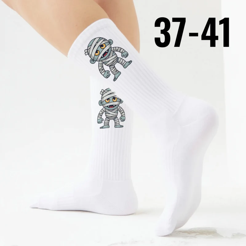 epicsocks Gruselgang Bandage-Mumie Socken in 37-41 im Paar