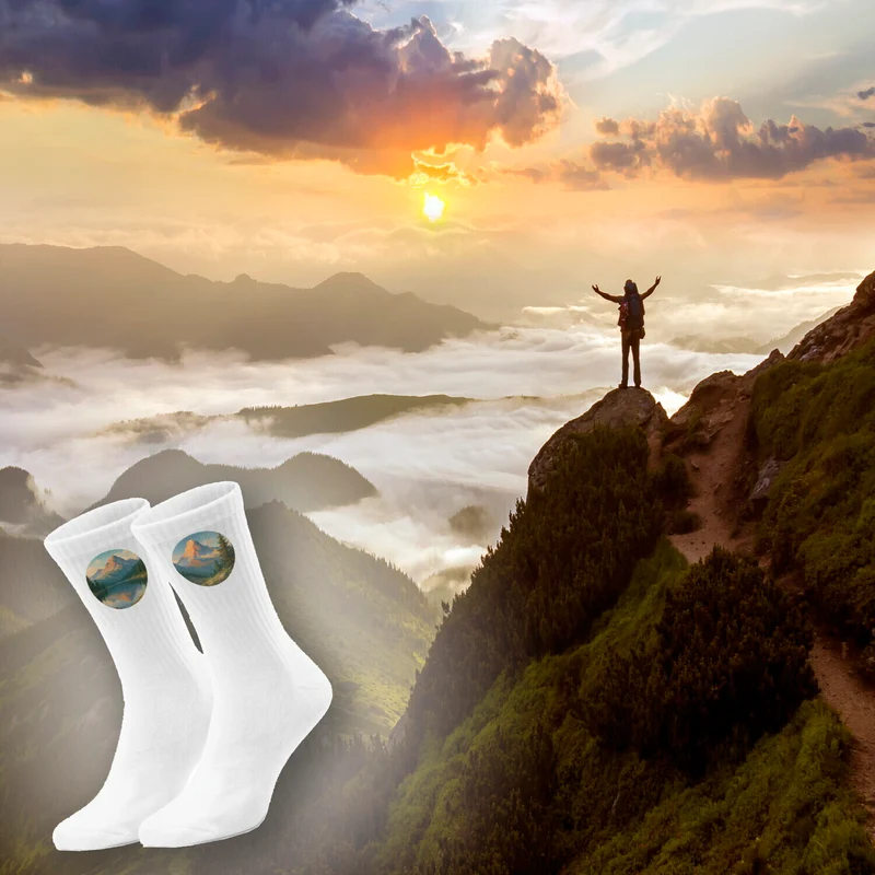 epicsocks Höhenrausch Bergblick Socken in 37-41 im Paar