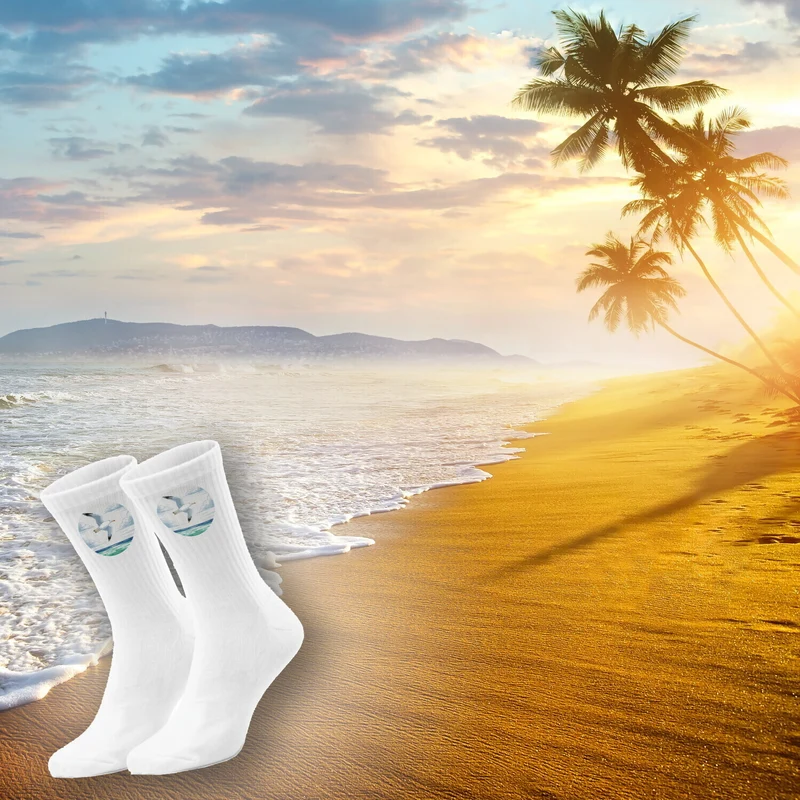 epicsocks Nautik Freude Möwe Socken in 37-41 im Paar
