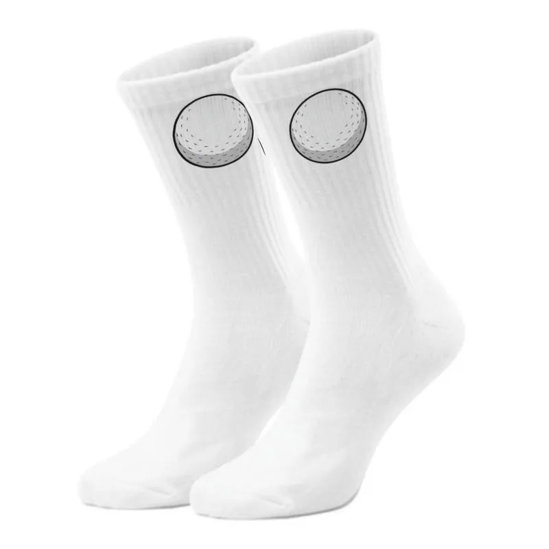 epicsocks BallFreunde Golfball Socken in 37-41 im Paar