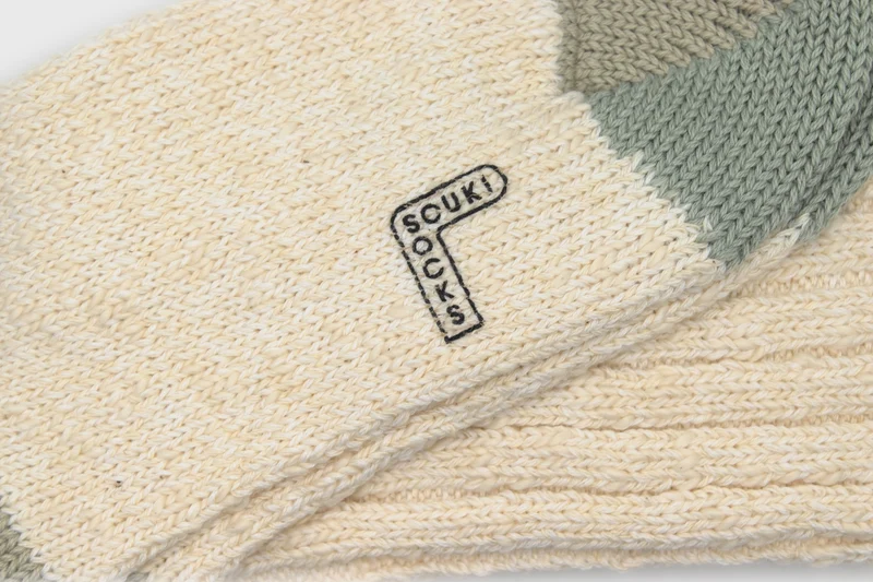 Woody Low Gauge Socks [Ivory]
