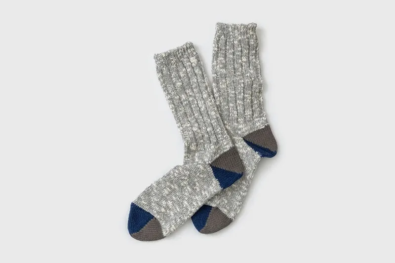 Woody Low Gauge Socks [Grey]
