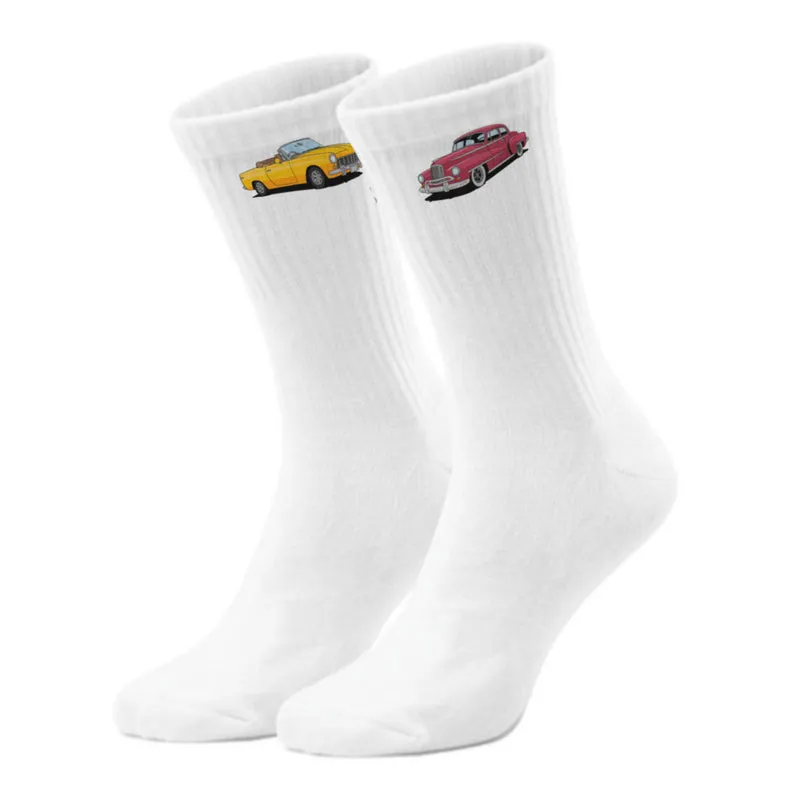 epicsocks Benzin im Blut Auto Klassiker Socken in 37-41 im Paar