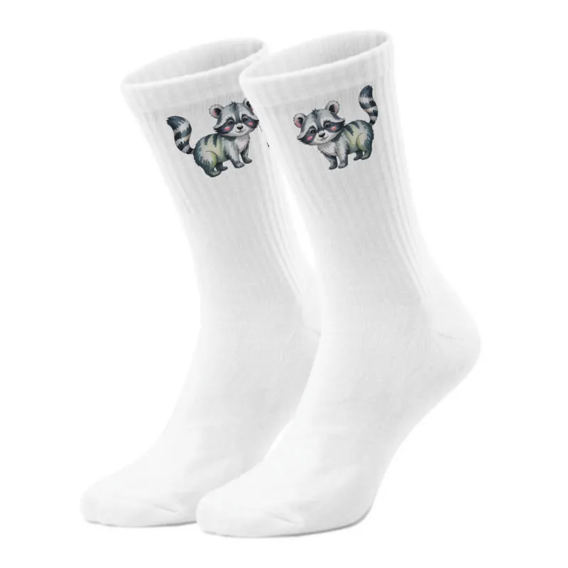 epicsocks Wilde Freunde Waschbär Socken in 37-41 im Paar