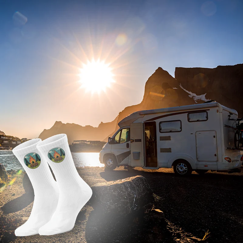 epicsocks Nature Explorer Lagerfeuer Socken in 37-41 im Paar