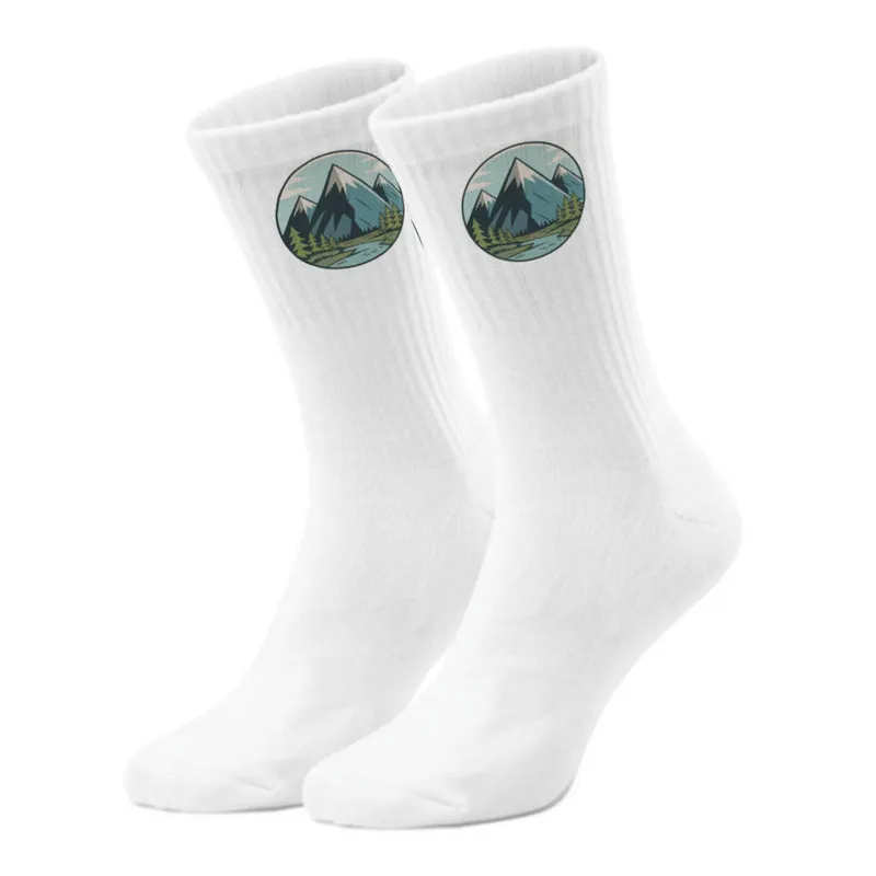 epicsocks Nature Explorer Berglandschaft Socken in 37-41 im Paar