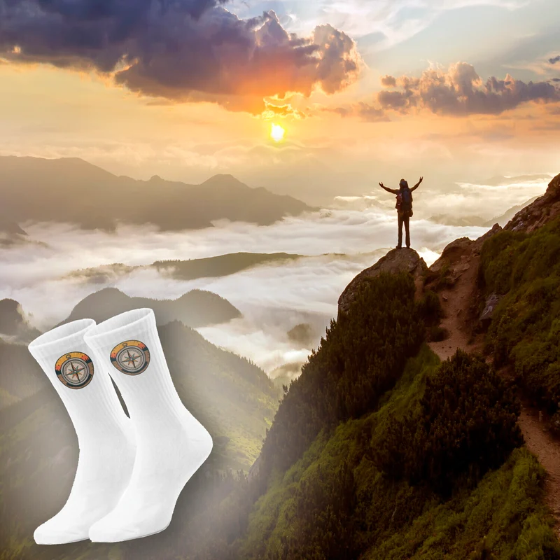 epicsocks Nature Explorer Kompass Socken in 37-41 im Paar
