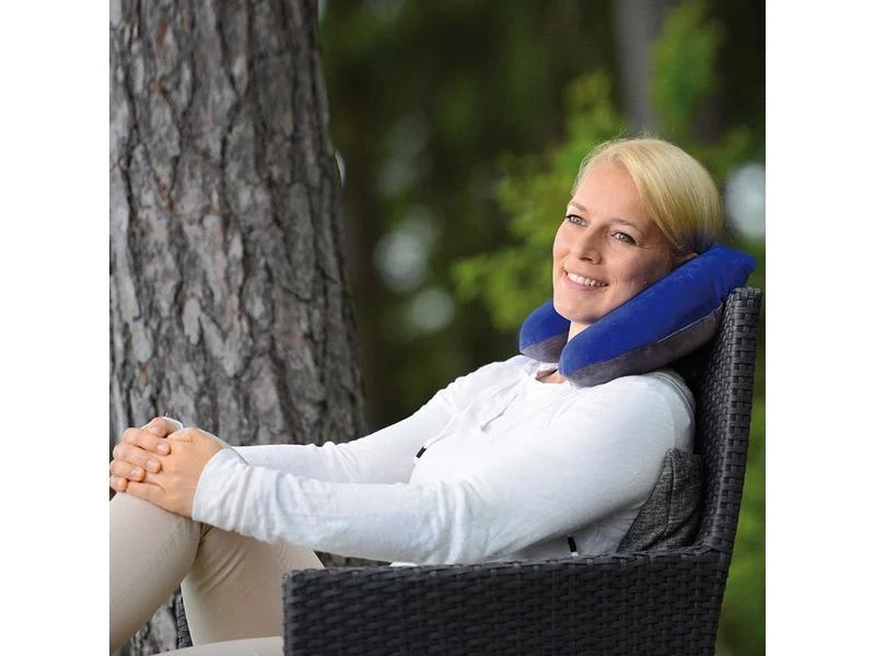 SISSEL Stützkissen Buchi Soft anthrazit/blau