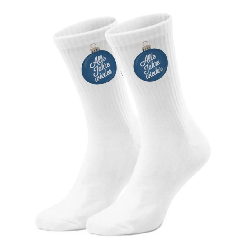 epicsocks Weihnachtsklänge Alle Jahre Wieder Socken in 37-41 im Paar