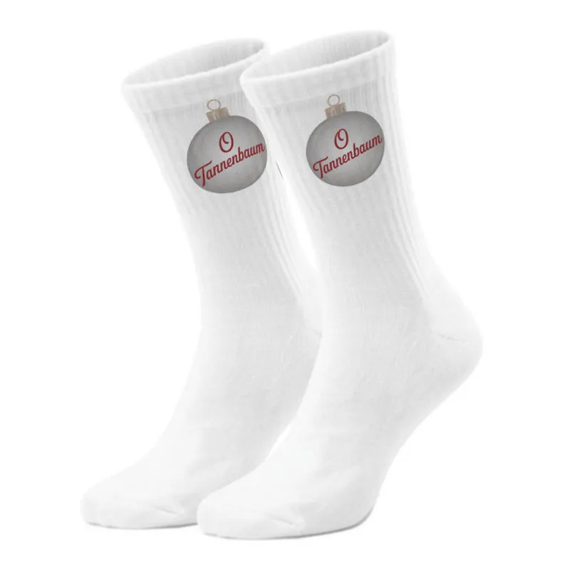 epicsocks Weihnachtsklänge O Tannenbaum Socken in 37-41 im Paar