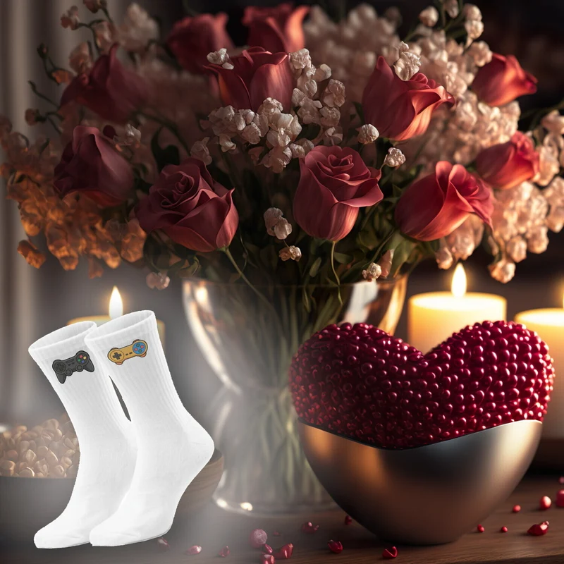 epicsocks Gamer Glam Socken in 37-41 im 6er Set in Geschenkdose im 6er Set in Geschenkbox
