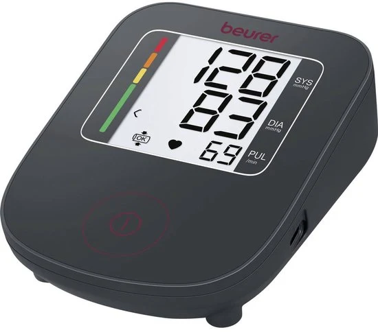 Beurer BM 23 Limited Edition 25 Bloeddrukmeter Bovenarm – Manchet 22-42 cm – Onregelmatige Hartslagdetectie – Zwart-Bordeaux