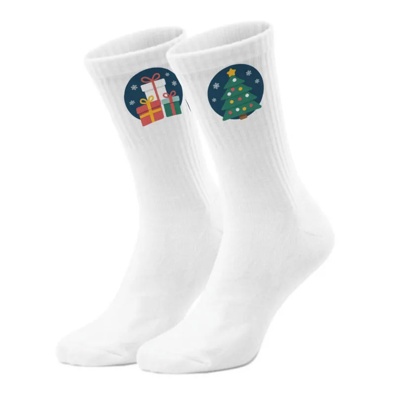 epicsocks Weihnachtsfreude Unter dem Baum Socken in 37-41 im Paar