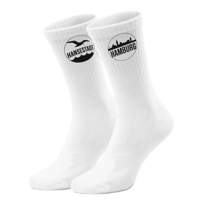 epicsocks Hamburg Vibes Hansestadt Hamburg Socken in 37-41 im Paar